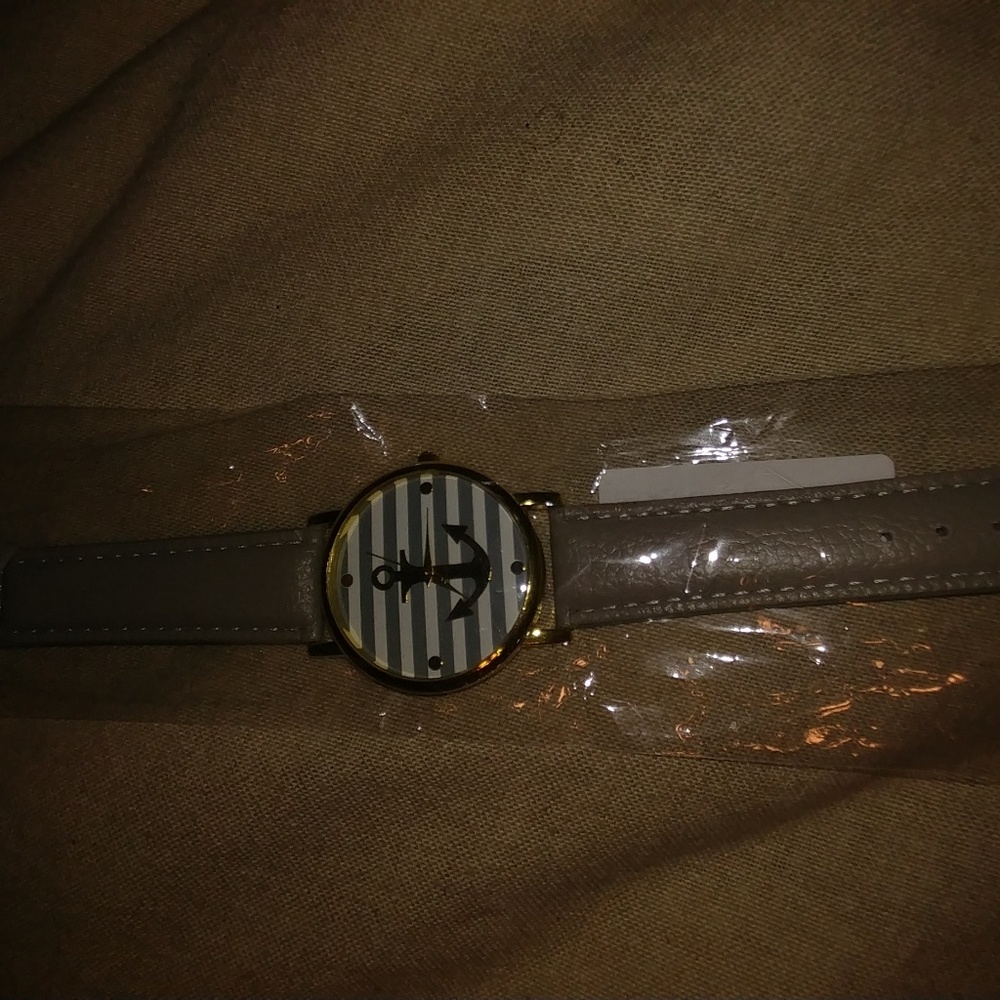 Gray and Gold watch